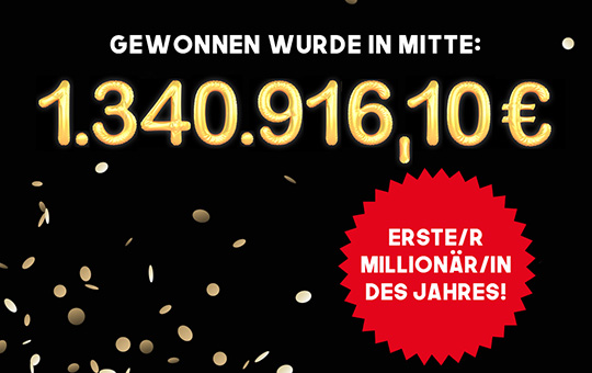 Erster Millionengewinn in Wedding
