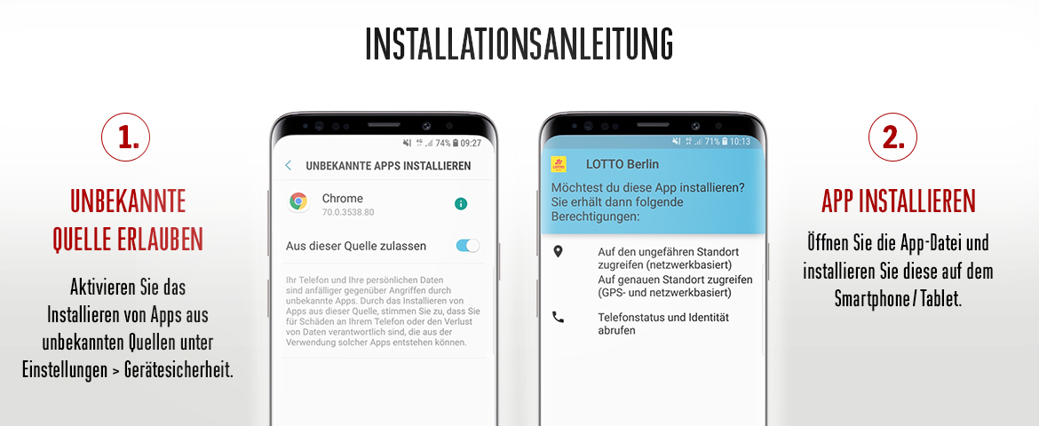 App Installationsanleitung