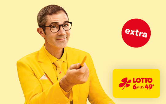 Kampagnenmotiv Sonderauslosung LOTTO 6aus49