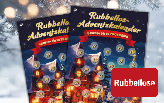 Abbildung Rubbellos Adventskalender