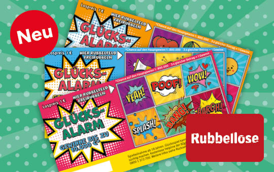 Gl&uuml;cks-Alarm-Rubbellos