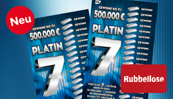 Platin 7 Los, Gewinne bis zu 500.000 &euro;