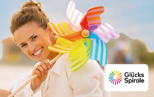 Kampagnenmotiv Sonderauslosung Gl&uuml;cksSpirale
