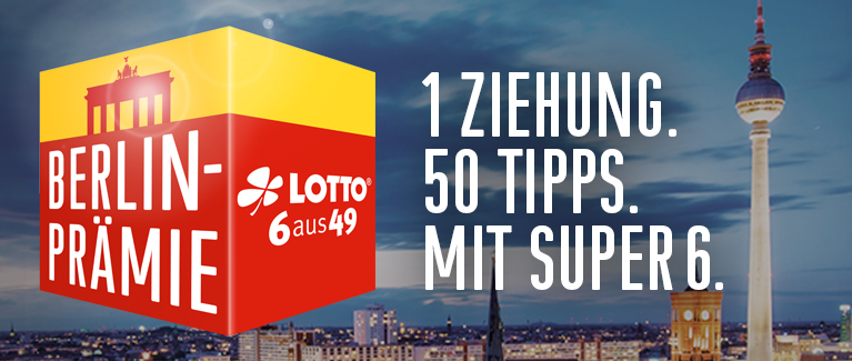 LOTTO 6aus49 Berlin-Pr&auml;mie